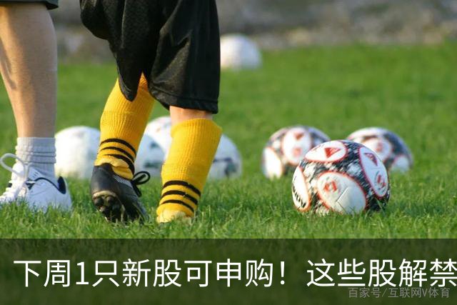下周1只新股可申购！这些股解禁压力大（附股）