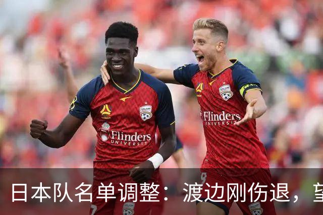 日本队名单调整：渡边刚伤退，望月亨利海辉递补