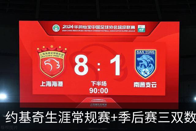 约基奇生涯常规赛+季后赛三双数达到222次 超越威少历史第一